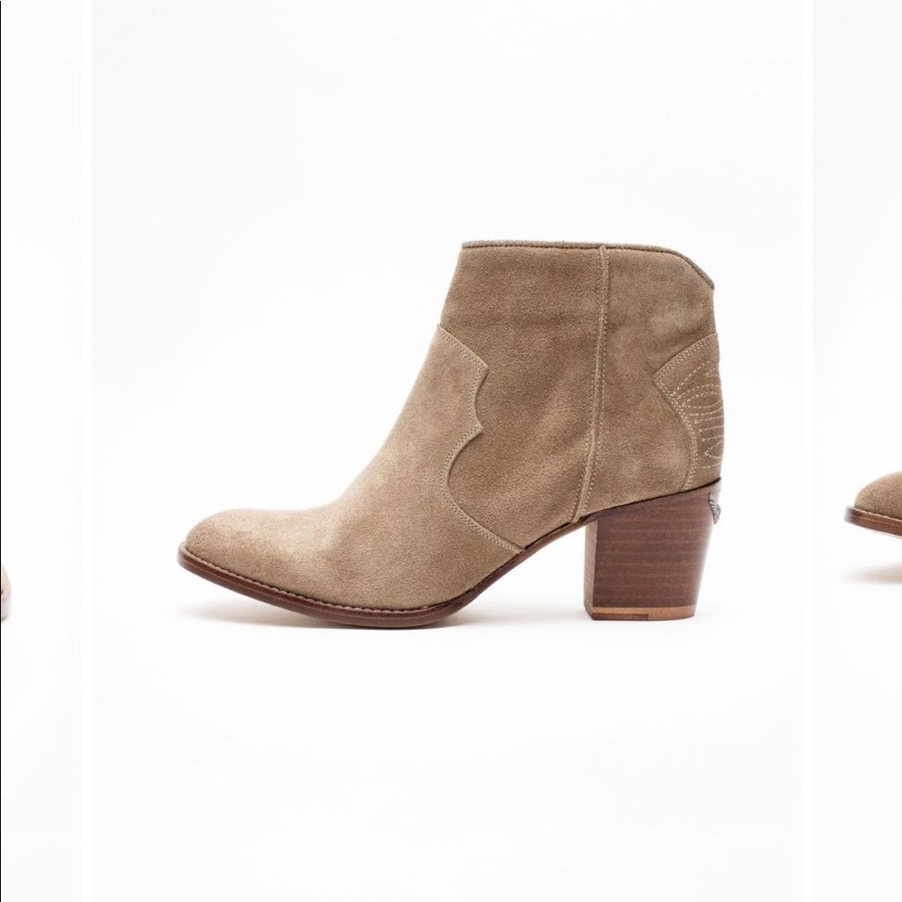 Zadig & Voltaire Molly suede ankle boots